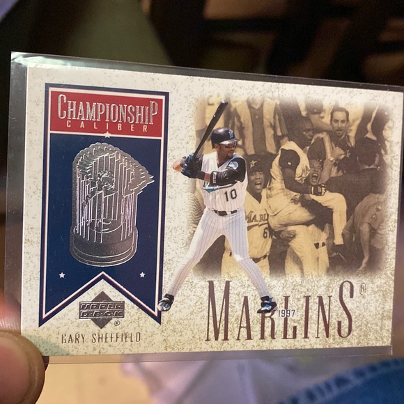 1997 upper deck championship caliber Gary Sheffield cc four - Picture 1 of 2